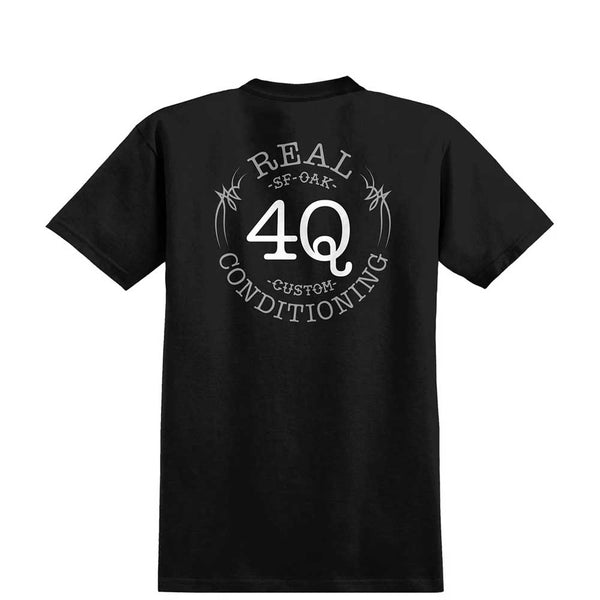 Real Skateboards X 4Q Max Schaff T-Shirt