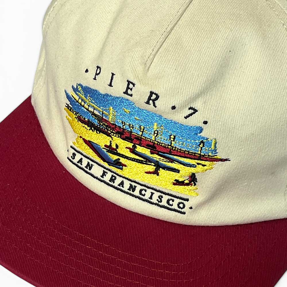 Real Skateboards Pier 7 cap detail