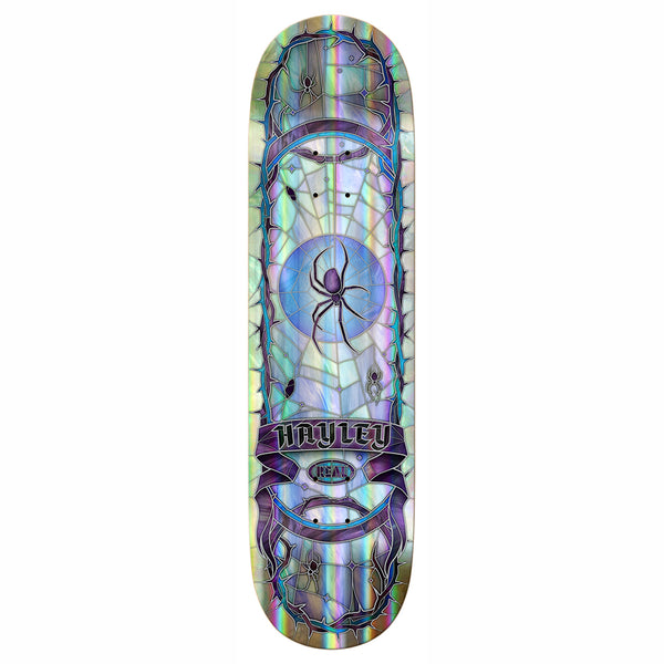 Real Skateboards Hayley Holographic Cathedral Deck 8.06