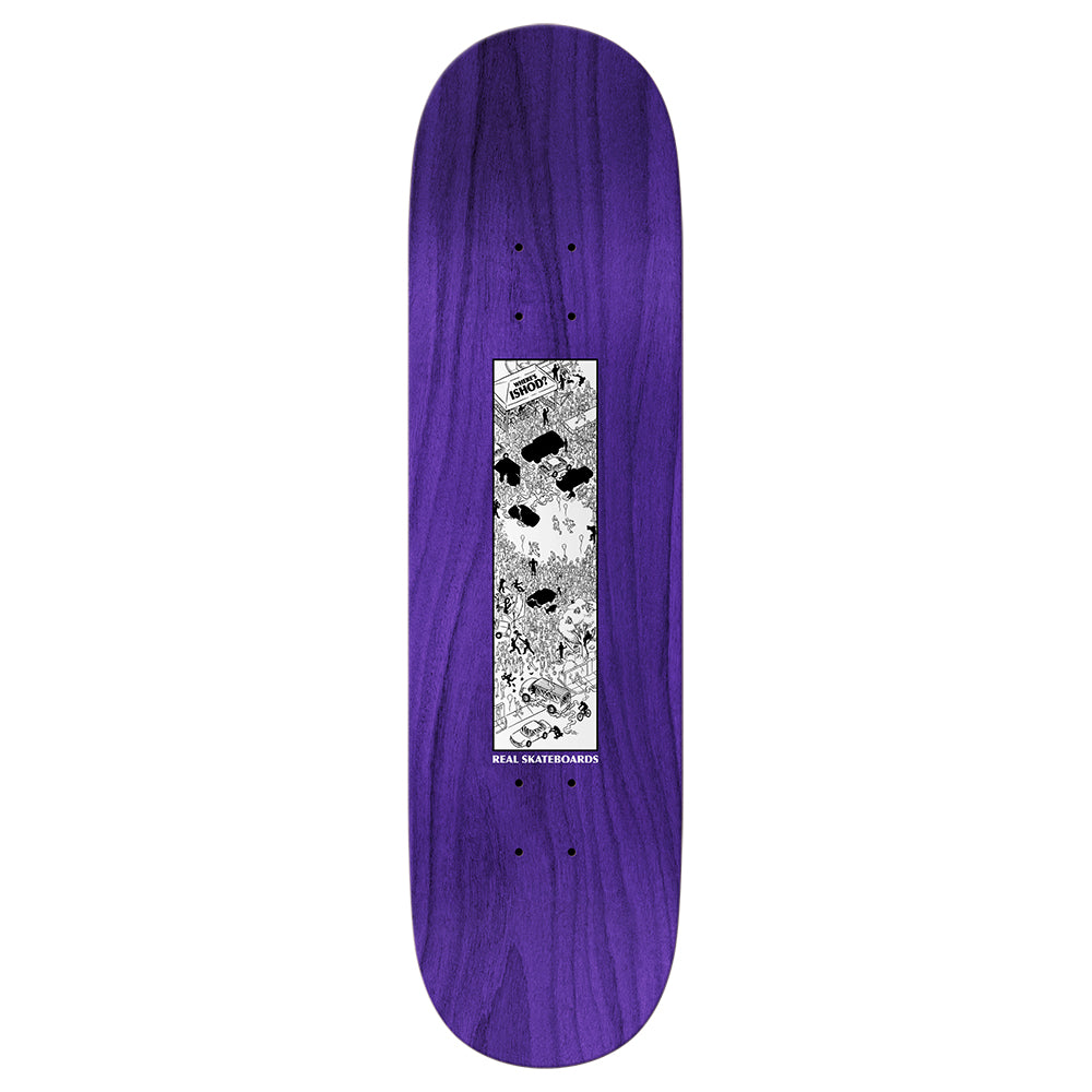 Real Skateboards Where's Ishod deck top