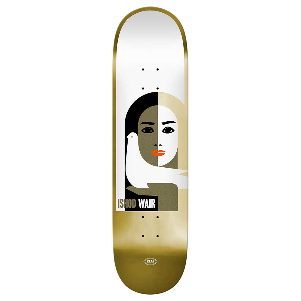 Real Skateboards Ishod Peace Ltd Foil Deck 8.25