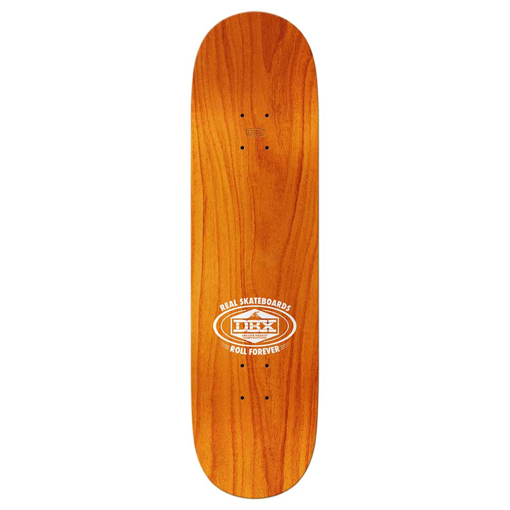 Real Skateboards Team Oval DBX Deck 8.5 top