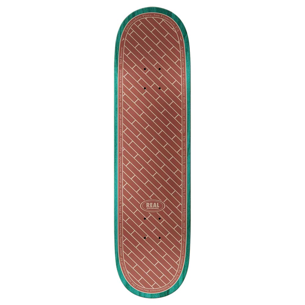 Real Skateboards EMB Team Deck 8.25 top