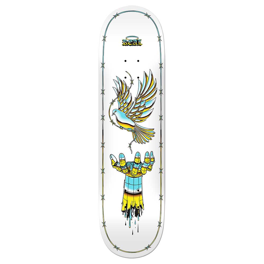 Real Skateboards Synthetic Peace Team Deck 8.25