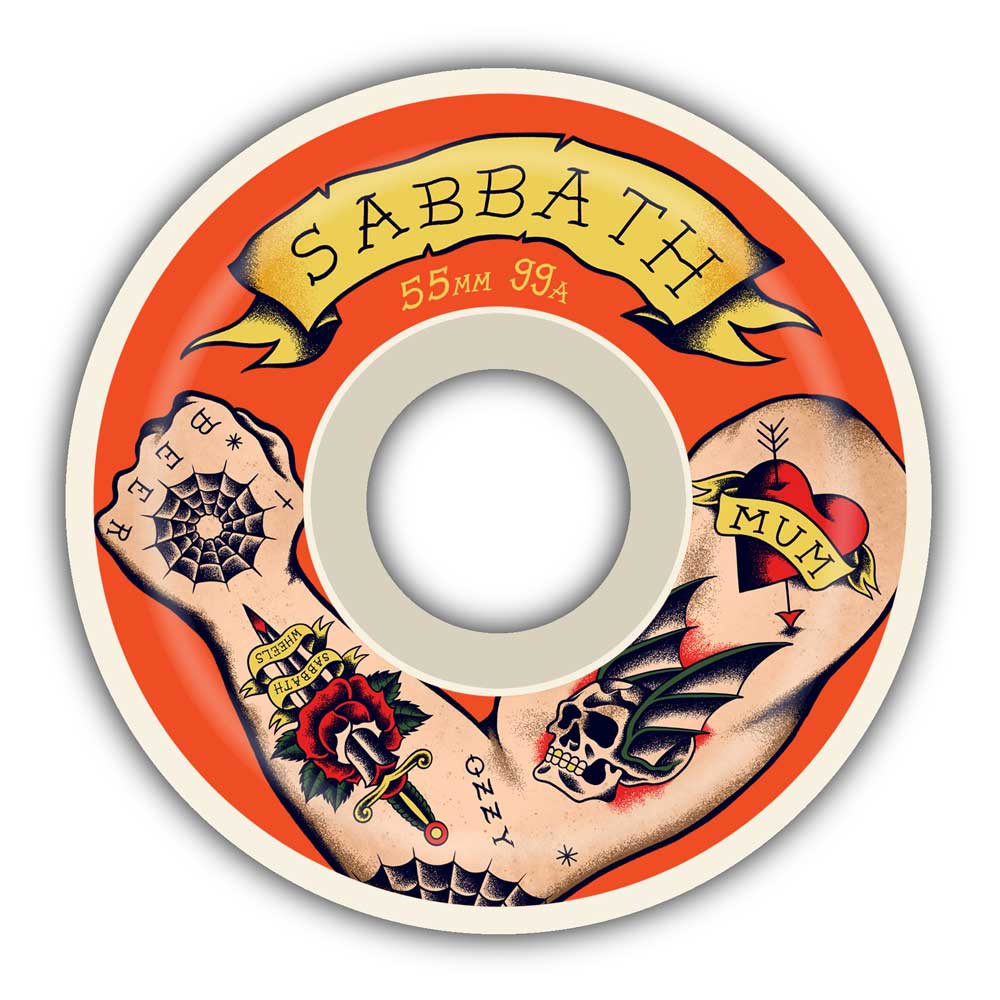 Sabbath Wheels Geeza Conical Wheels 55mm
