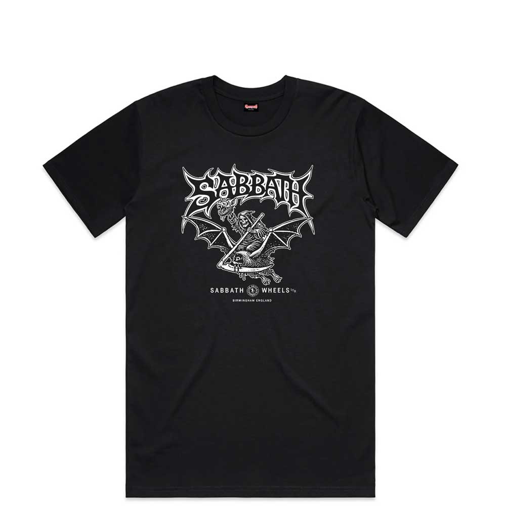 Sabbath Wheels Decapitation T-Shirt black