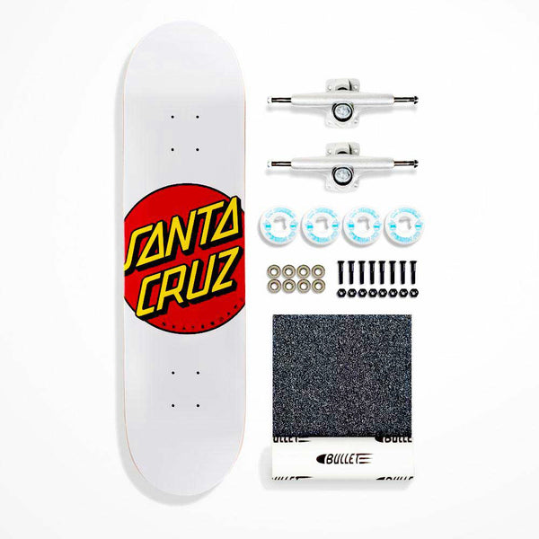 Santa Cruz Classic Dot complete skateboard