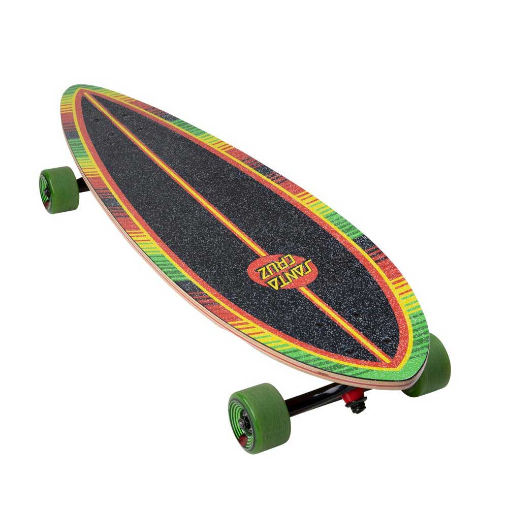 Santa Cruz Serape Dot Pintail Cruiser Skateboard 9.2