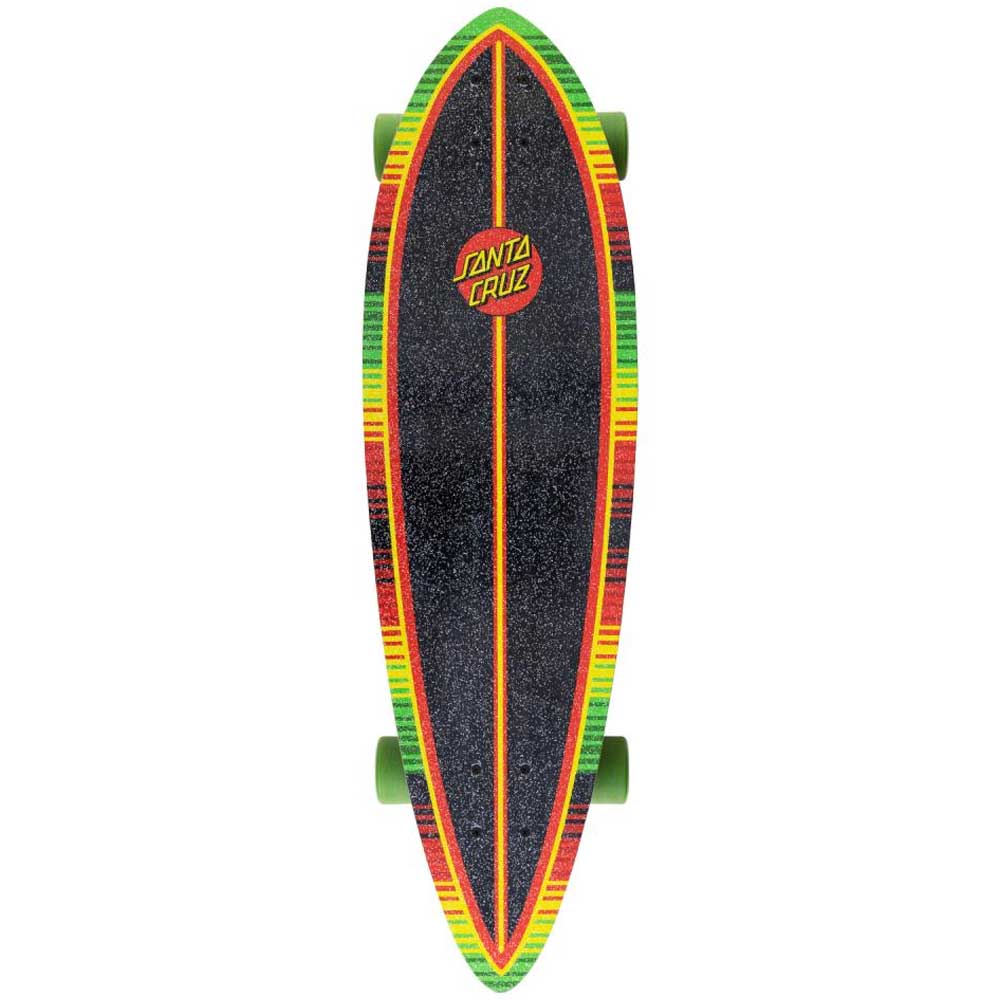 Santa Cruz Serape Dot Pintail Cruiser Skateboard 9.2