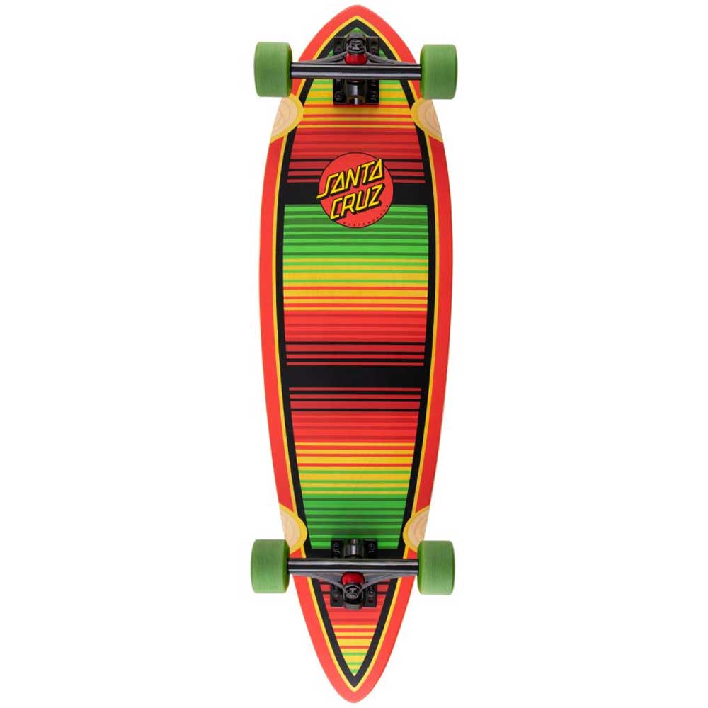 Santa Cruz Serape Dot Pintail Cruiser Skateboard 9.2