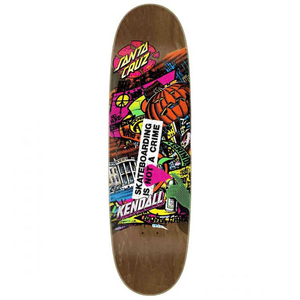 Santa Cruz Kendall Street Art VX Egg Deck 9