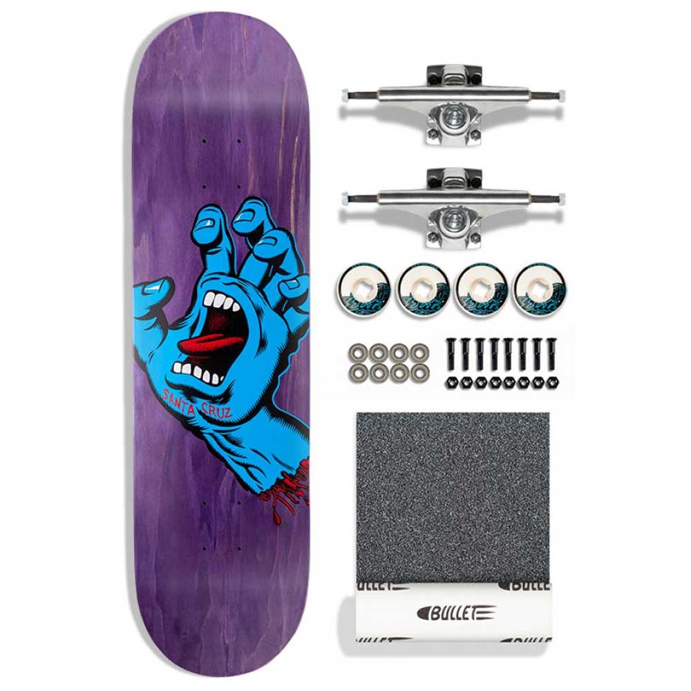 Santa Cruz Screaming Hand Complete Krux Trucks Kit 8.375