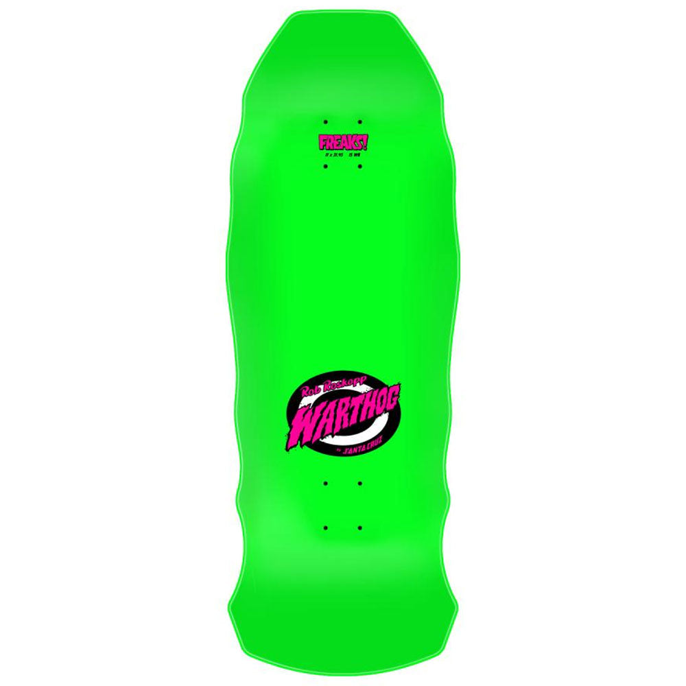 Santa Cruz Roskopp Warthog Freaks Deck 11 top