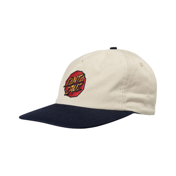 Santa Cruz Scratched Dot Snap Cap