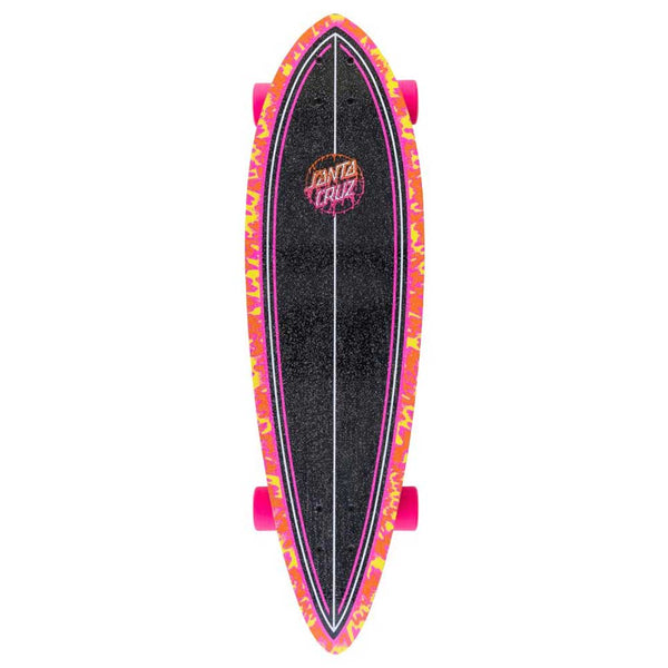 Santa Cruz Toxic Dot Pintail Cruiser Skateboard