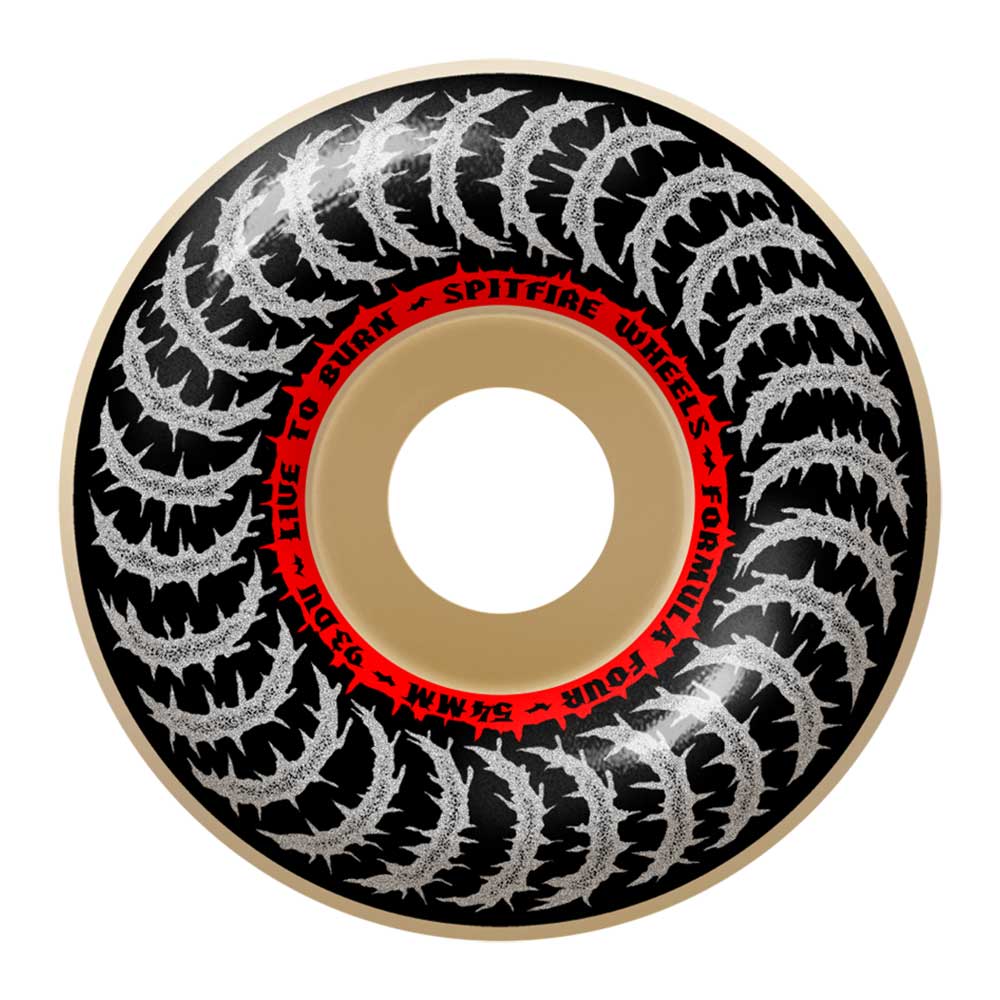 Spitfire Wheels Deathmask II Classic Formula Four Wheels 93a 54mm