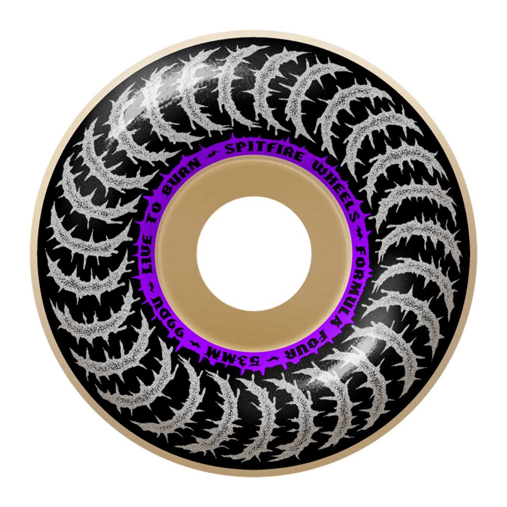 Spitfire Wheels Deathmask II Classic Formula Four Wheels 99a 53mm