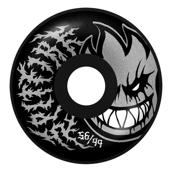 Spitfire Wheels Formula Four Deathmask II Radial Full Wheels 99a 56mm