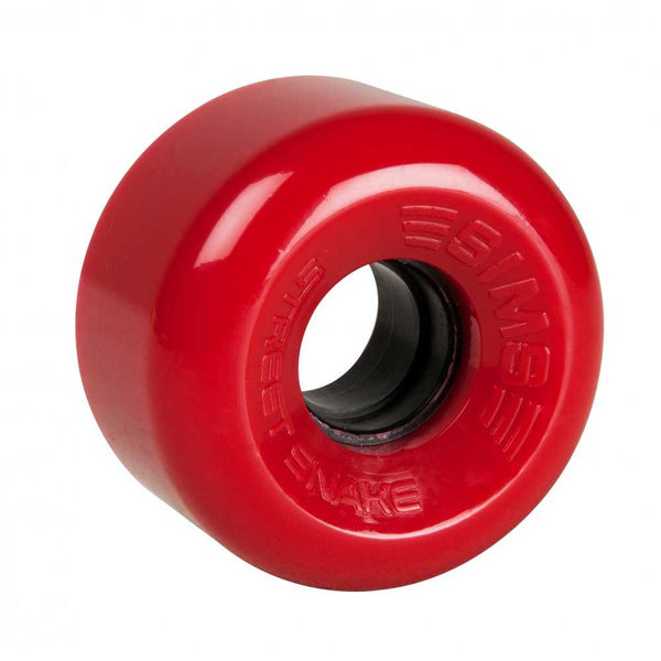 Sims Street Snake Quad Skate Wheels Red 78a 62mm red