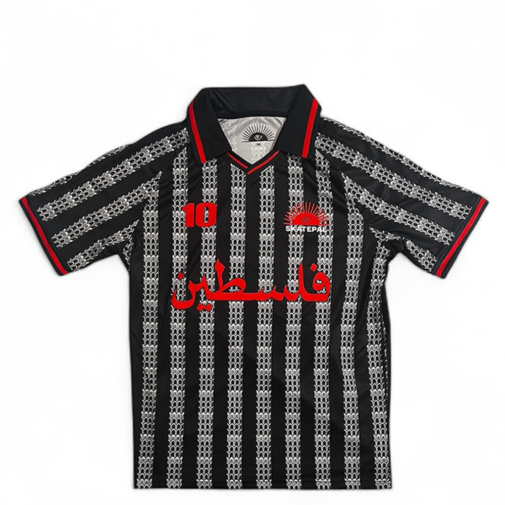 SkatePal '10 Year Anniversary' Football Shirt back