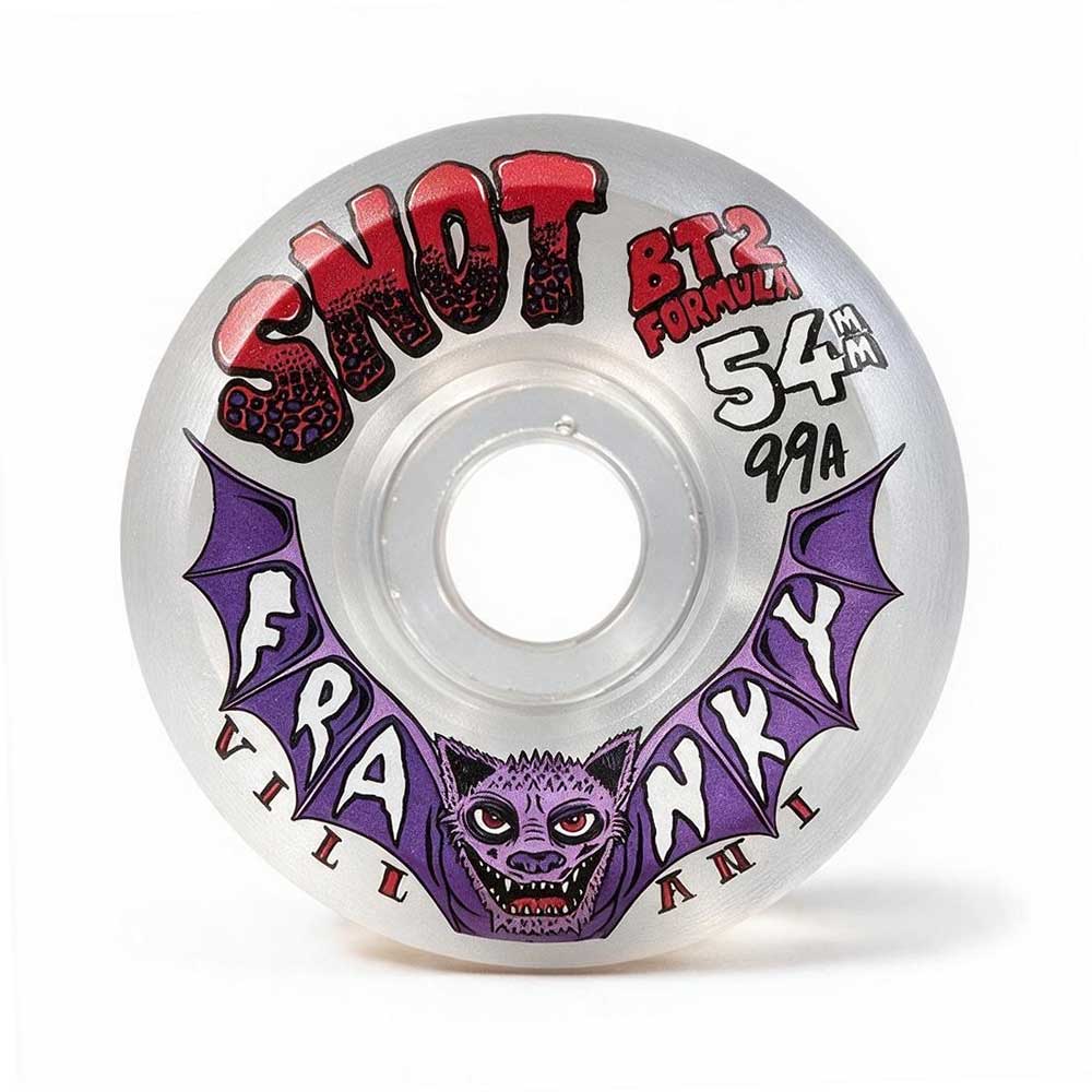 Snot Wheels Franky Conical Wheels Clear 99a 54mm