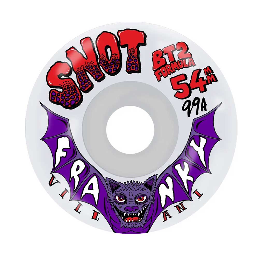 Snot Wheels Franky Conical Wheels Clear 99a 54mm