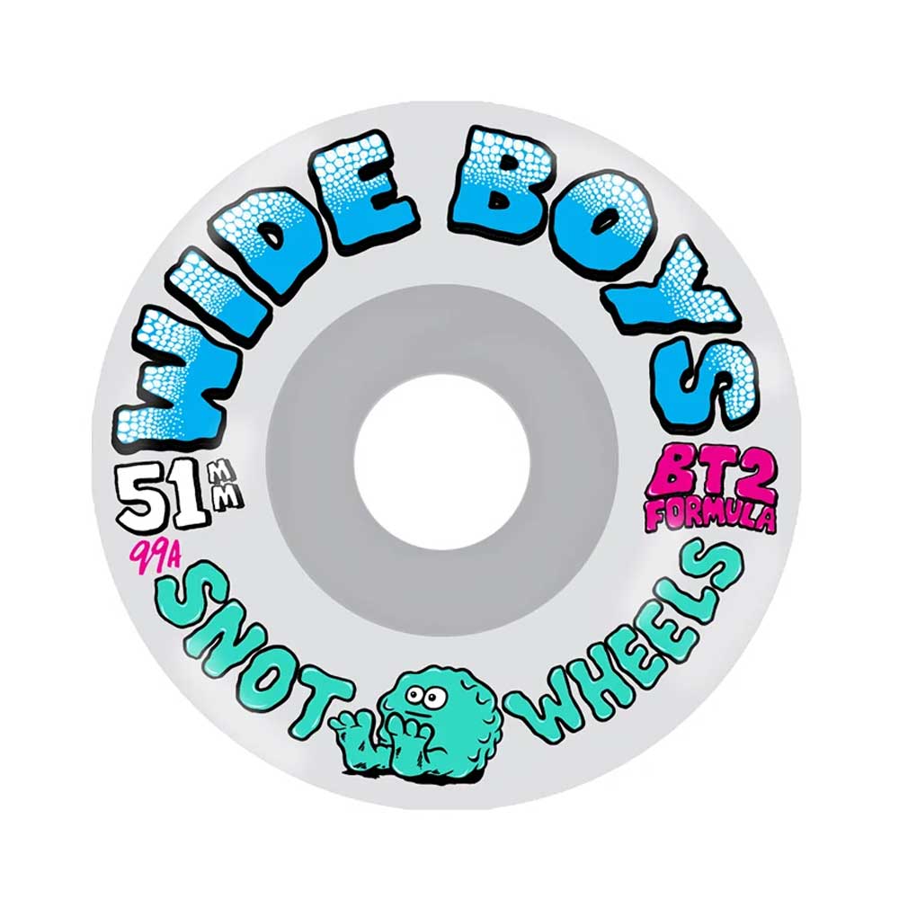 Snot Wheels Wide Boys Clear Wheels 51mm