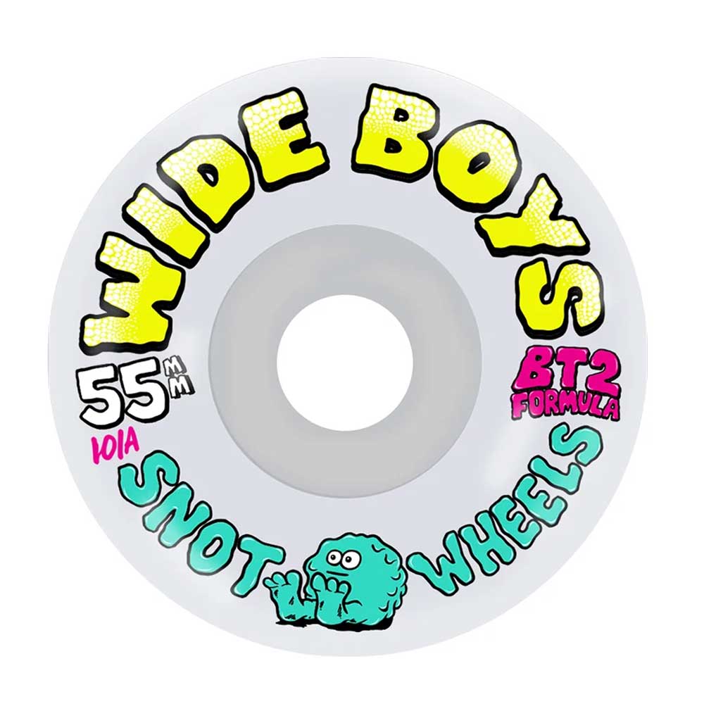 Snot Wheels Wide Boys Clear Wheels 55mm