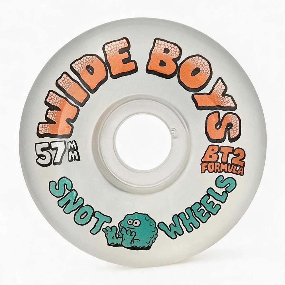 Snot Wheels Wide Boys clear wheels 57mm photo