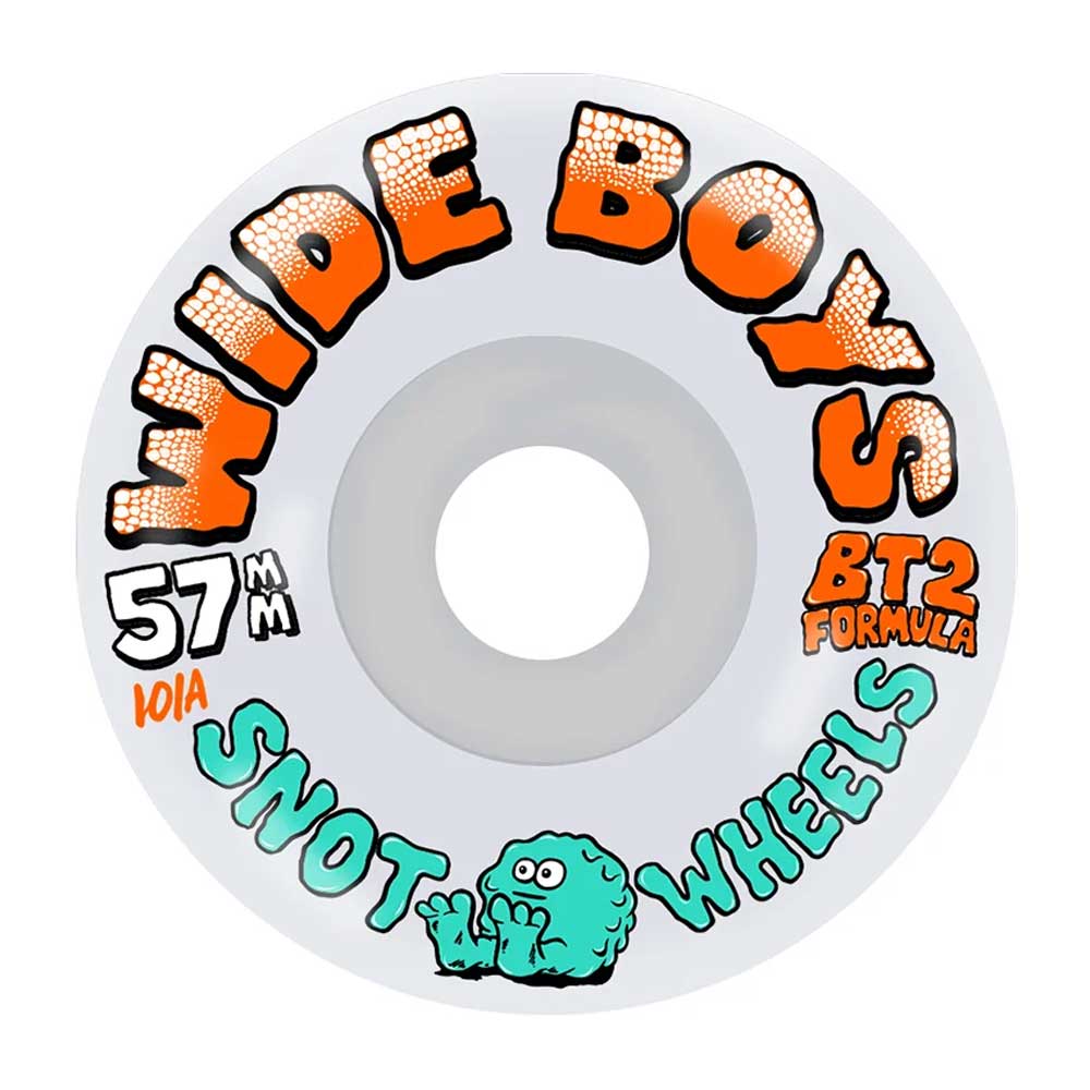 Snot Wheels Wide Boys Clear Wheels 57mm