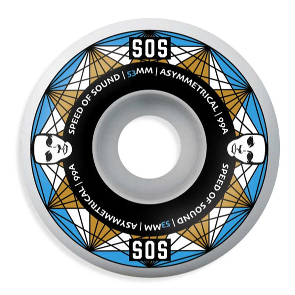 Opera Skateboards SOS Heaters Asymmetrical Wheels 53mm