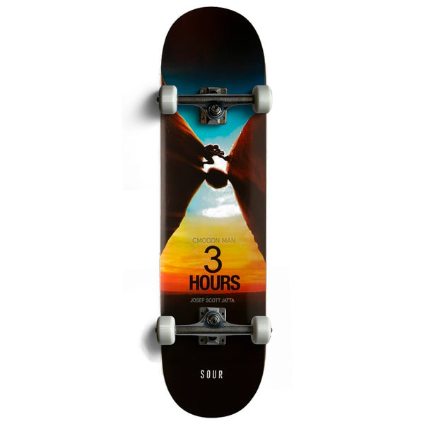 Sour Skateboards Josef 3 Hours Complete Pro Skateboard