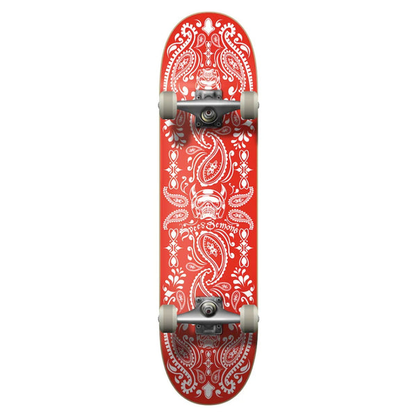 Speed Demons Bandana Complete Skateboard 7.75