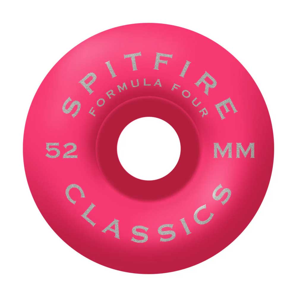 Spitfire Wheels Floral Classics Formula Four Wheels 52mm back