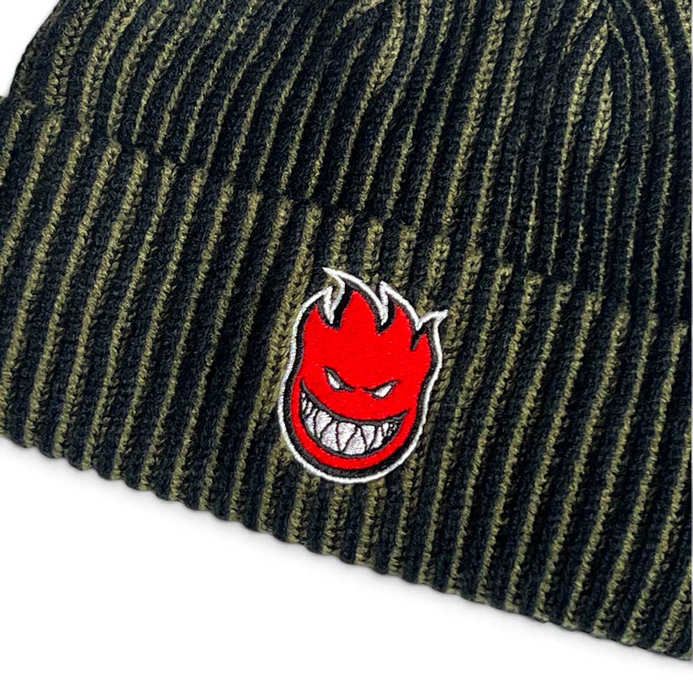 Spitfire Wheels Bighead Fill Beanie detail