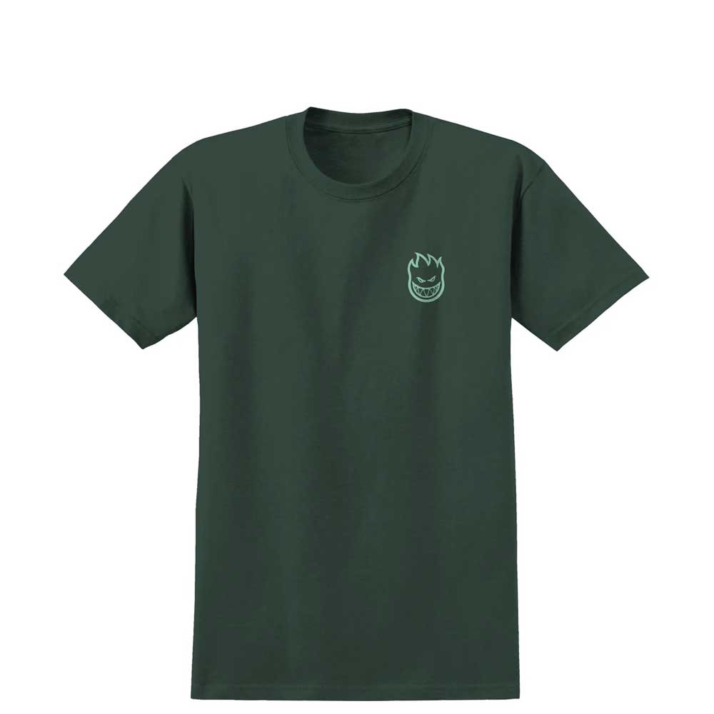 Spitfire Wheels Floral Classic Swirl T-Shirt back
