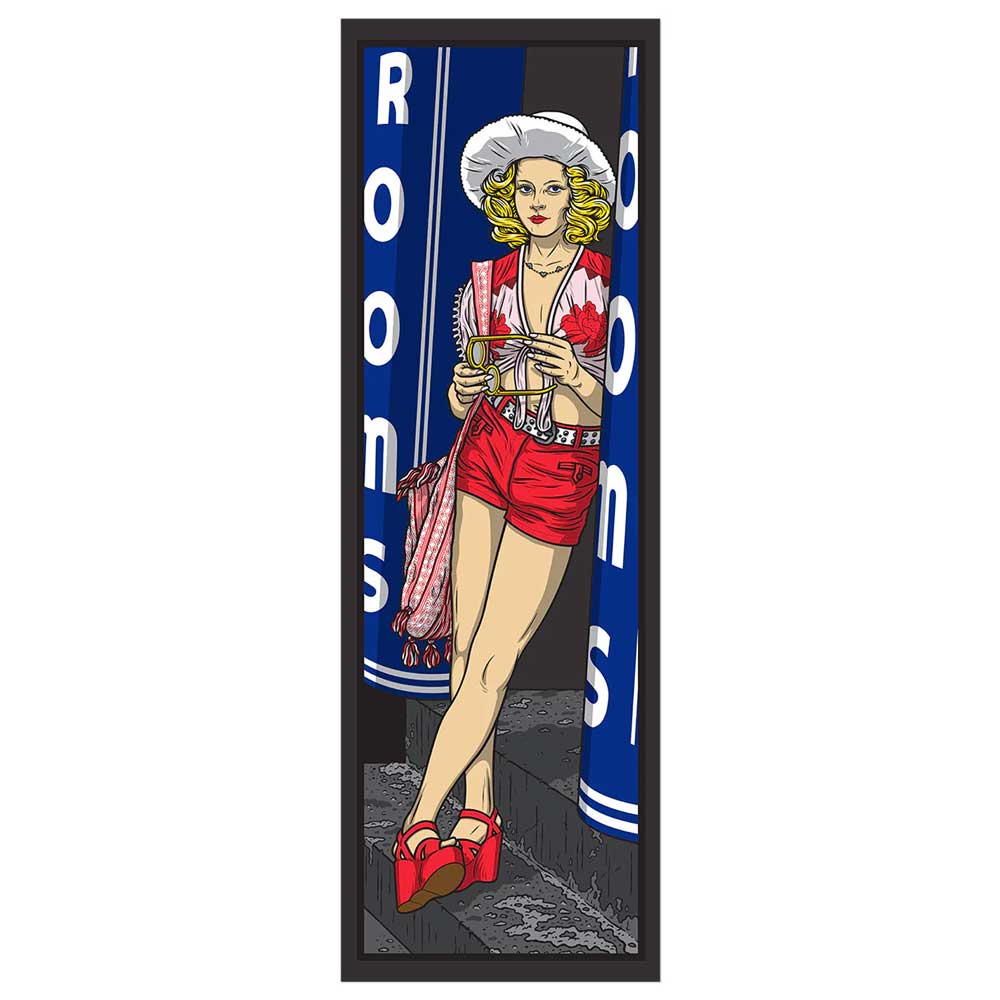 StangeLove Taxi Driver Iris Print