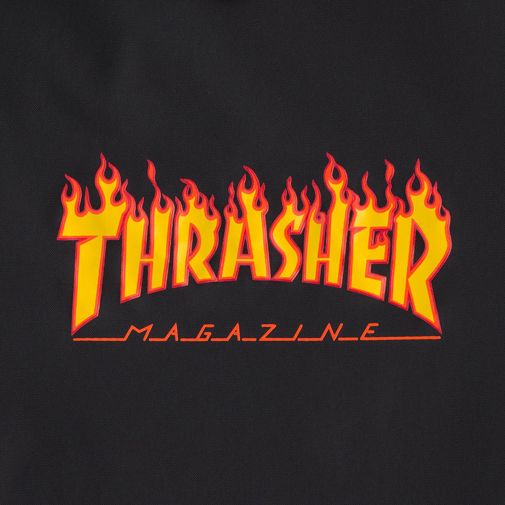 Santa Cruz x Thrasher Flame Dot Coach Jacket front print
