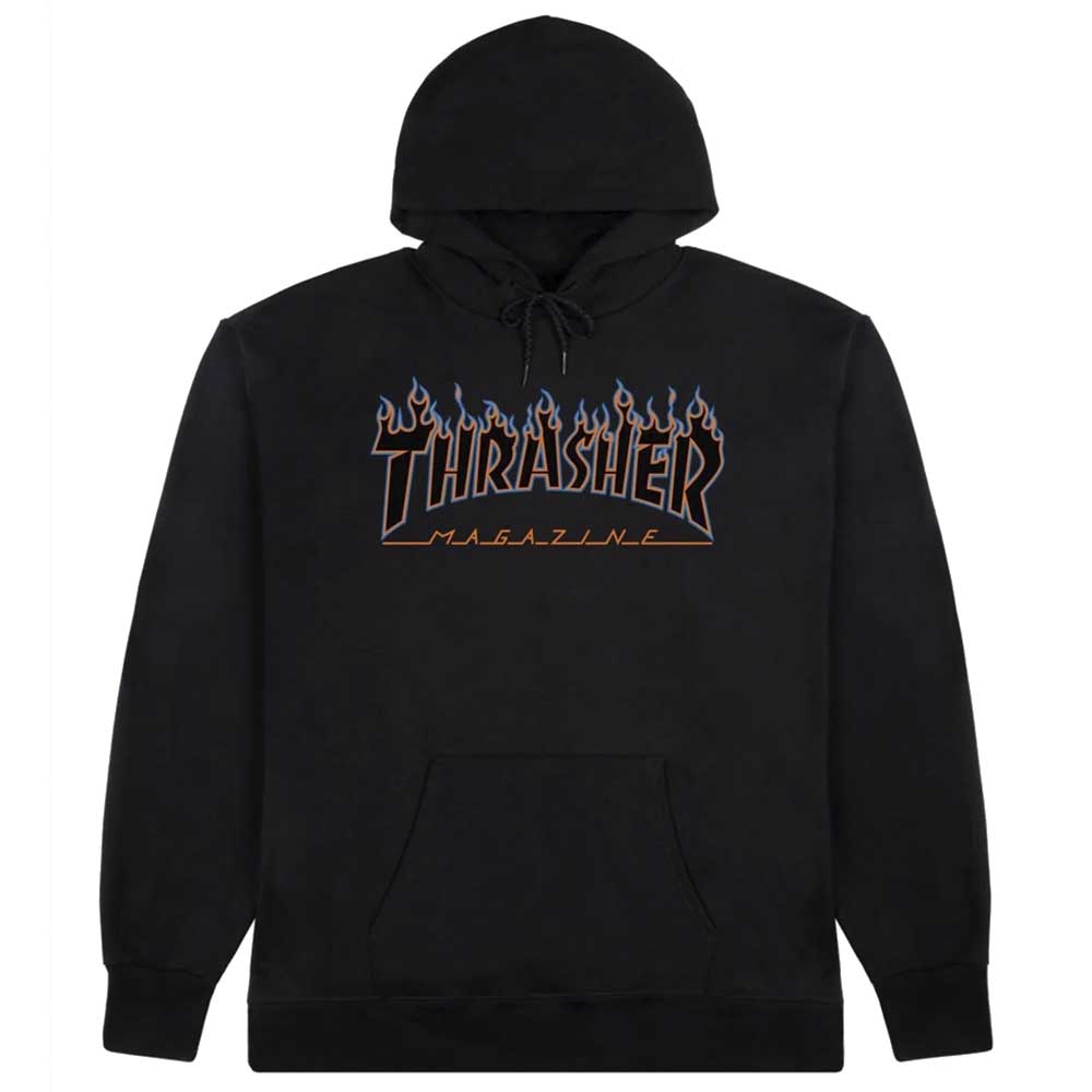Thrasher Magazine Flame Hooded Sweat
