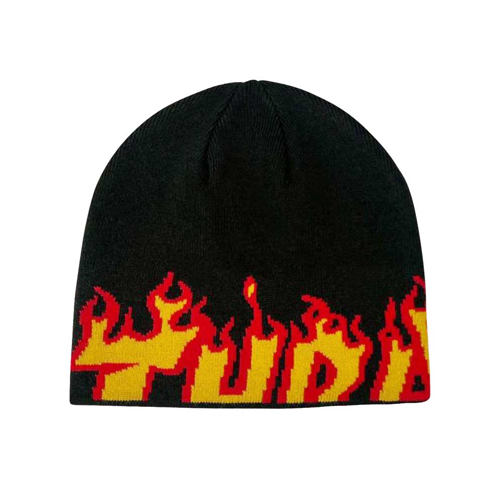 Thrasher Magazine Flame Skully Beanie
