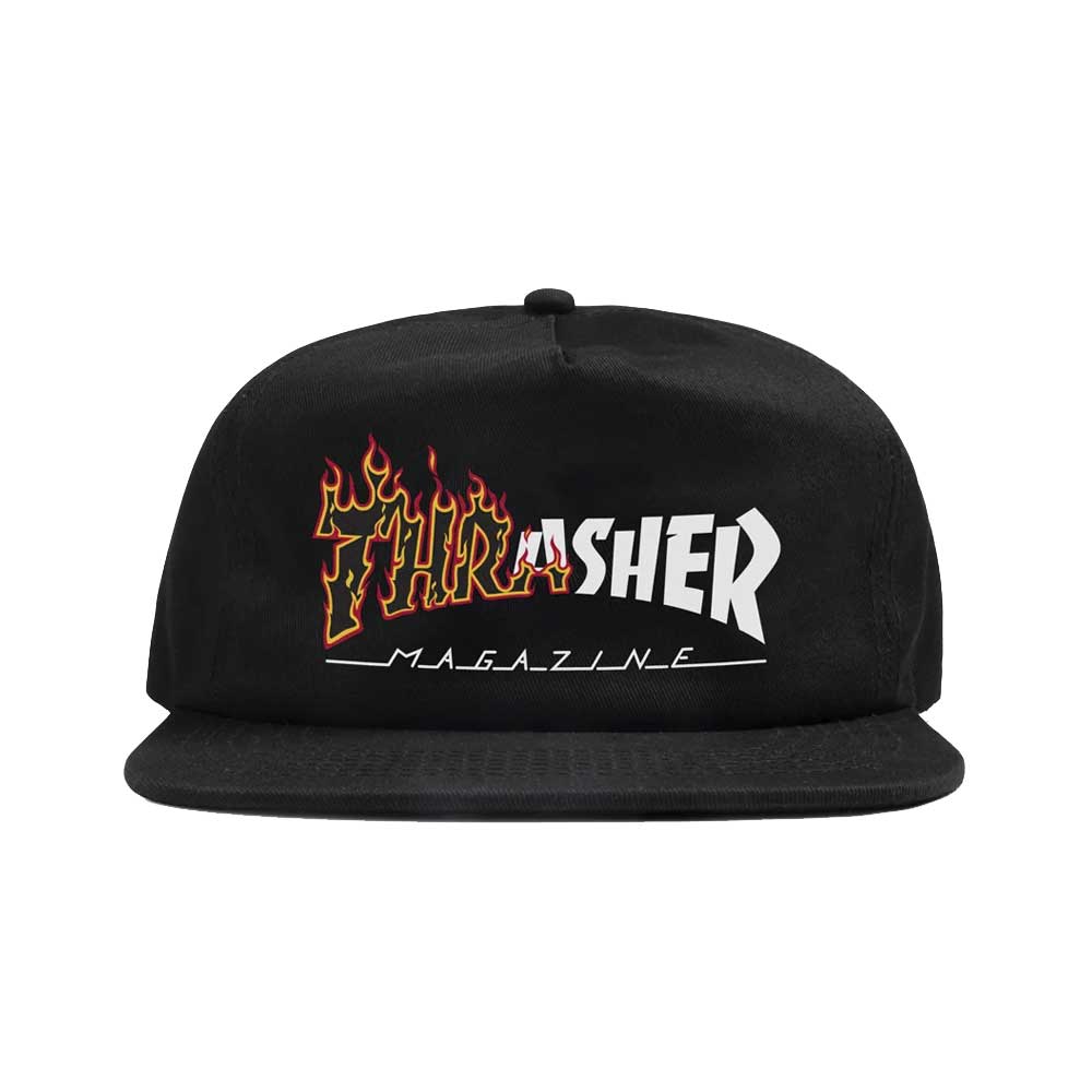 Thrasher Magazine Ignite Snapback Cap front