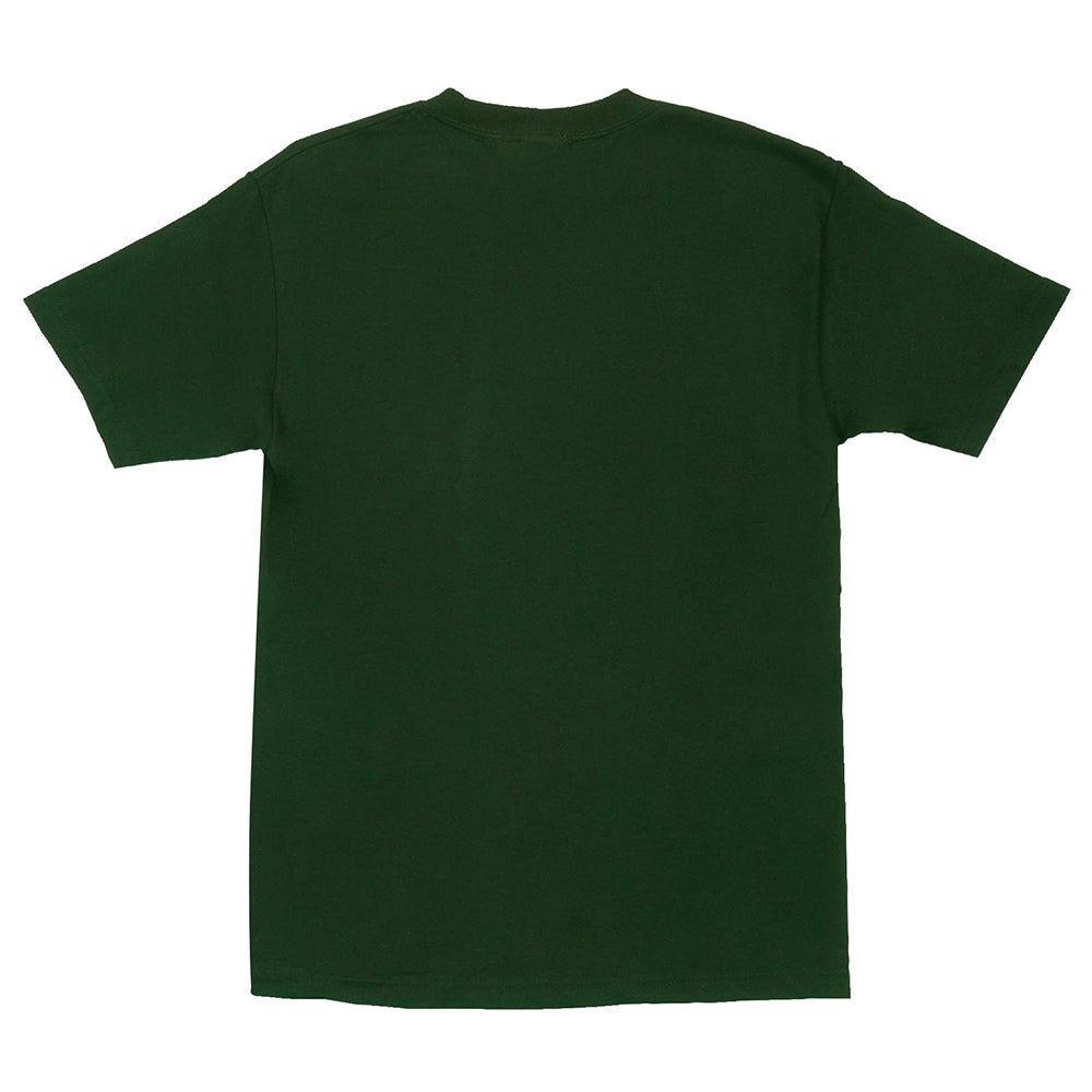 Santa Cruz x Thrasher Screaming Hand T-Shirt Forest Green back