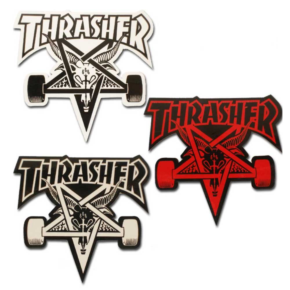 Thrasher Magazine Skate Goat logo sticker