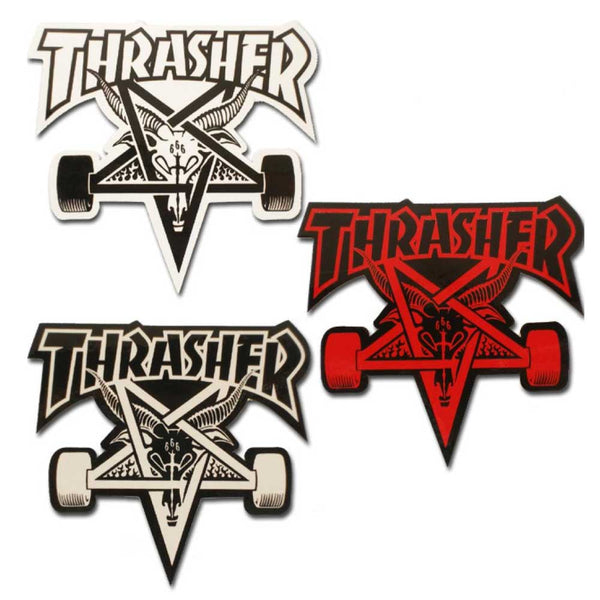 Thrasher Magazine Skate Goat logo sticker
