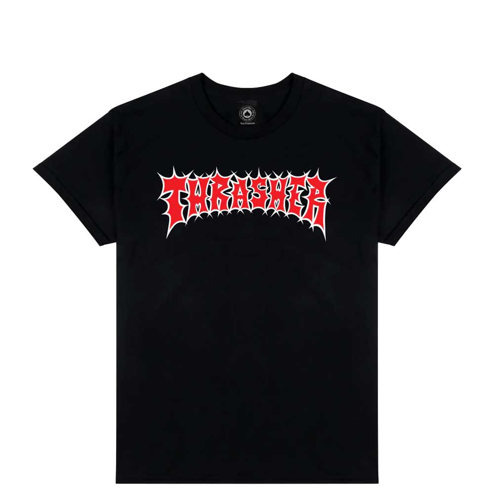 Thrasher Magazine Spikey T-Shirt black