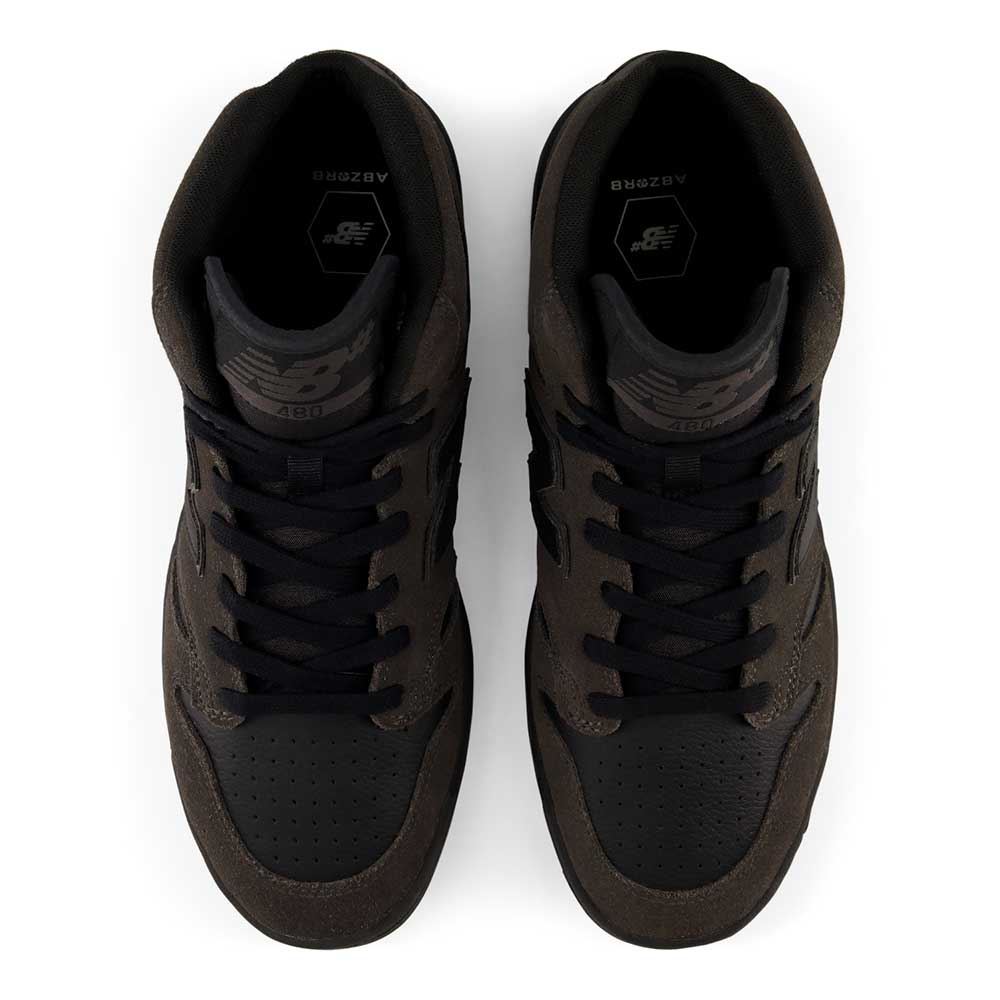New Balance Numeric 480 High Black Cement
