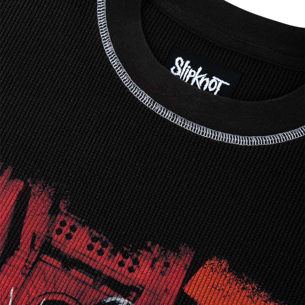 Welcome X Slipknot Contrast Thermal Knit Long Sleeve