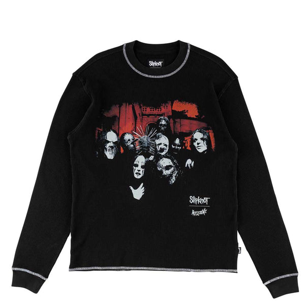 Welcome X Slipknot Contrast Thermal Knit Long Sleeve