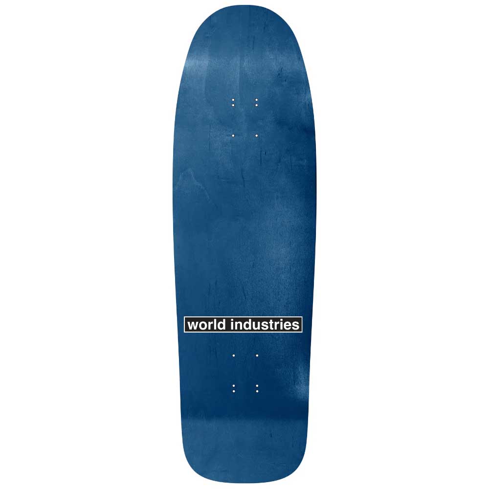 World Industries Jeremy Klein Black Eye Boy Slick Deck 9.625 top