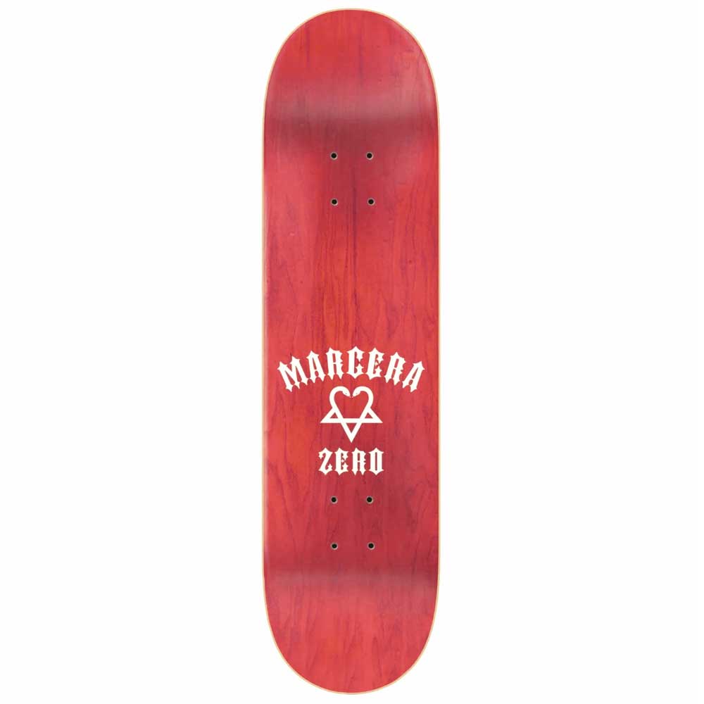 Zero Skateboards Bam American Zero Deck  top